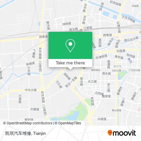凯琪汽车维修 map