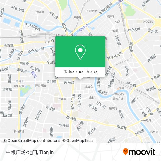 中粮广场-北门 map