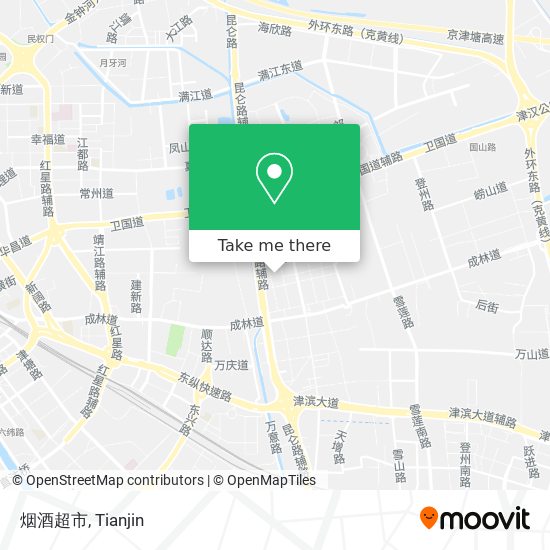 烟酒超市 map