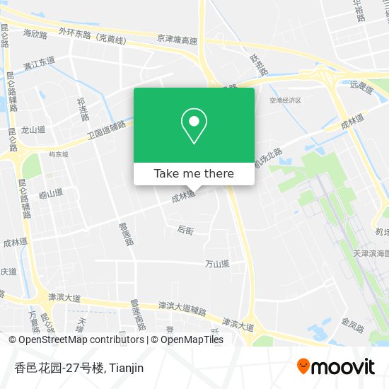 香邑花园-27号楼 map