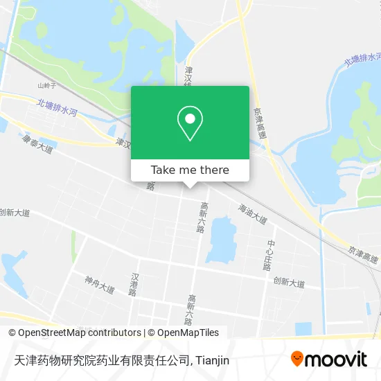 天津药物研究院药业有限责任公司 map