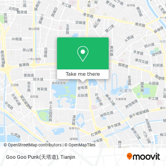 Goo Goo Punk(天塔道) map
