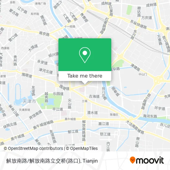 解放南路/解放南路立交桥(路口) map