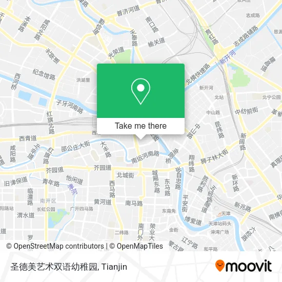 圣德美艺术双语幼稚园 map