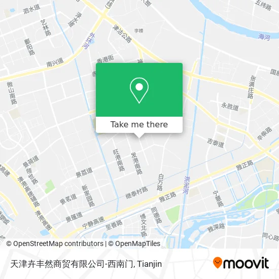 天津卉丰然商贸有限公司-西南门 map
