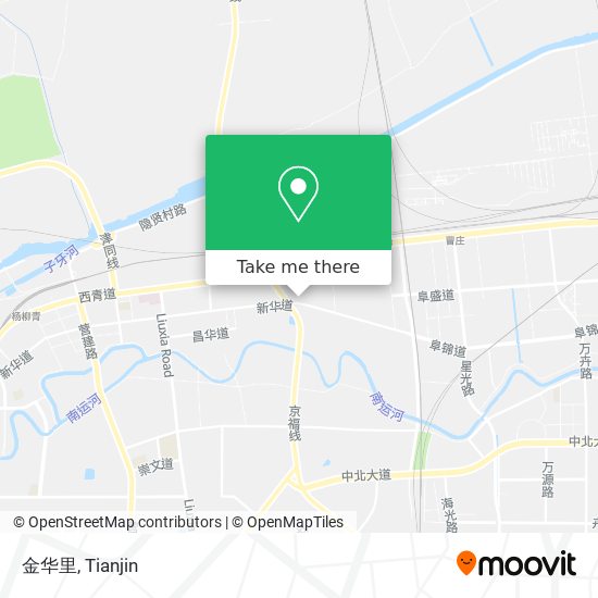 金华里 map