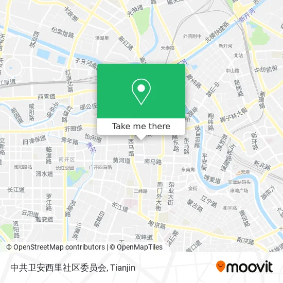 中共卫安西里社区委员会 map