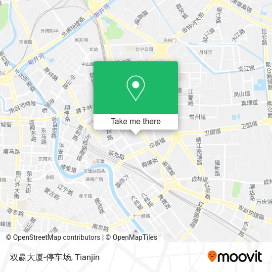 双赢大厦-停车场 map