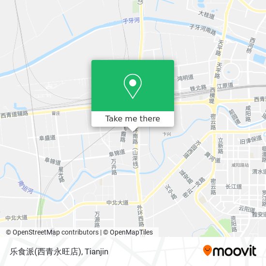 乐食派(西青永旺店) map