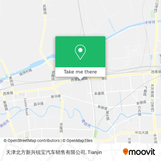 天津北方新兴锐宝汽车销售有限公司 map