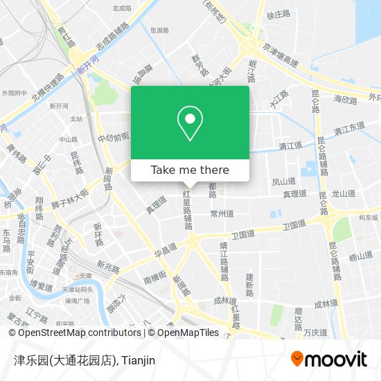 津乐园(大通花园店) map