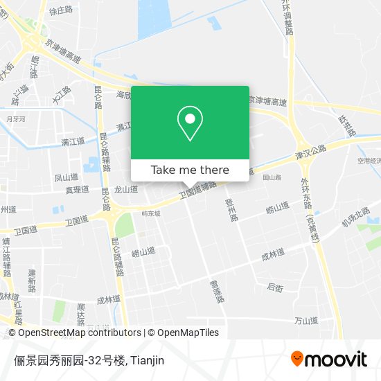 俪景园秀丽园-32号楼 map