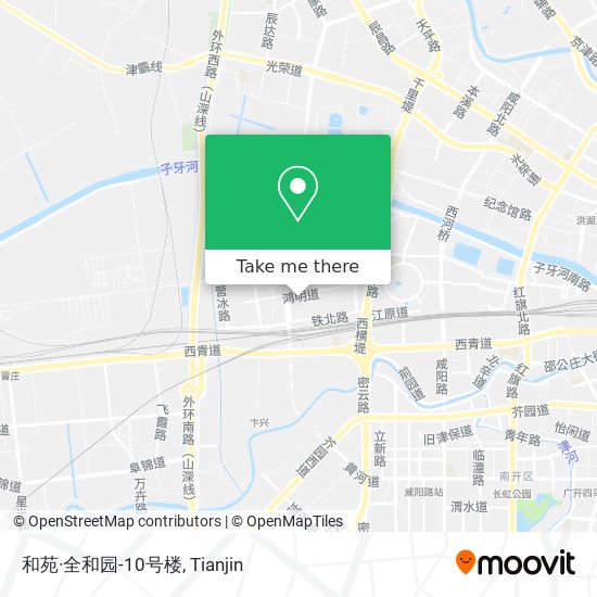 和苑·全和园-10号楼 map