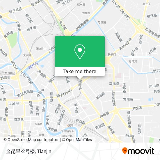 金昆里-2号楼 map