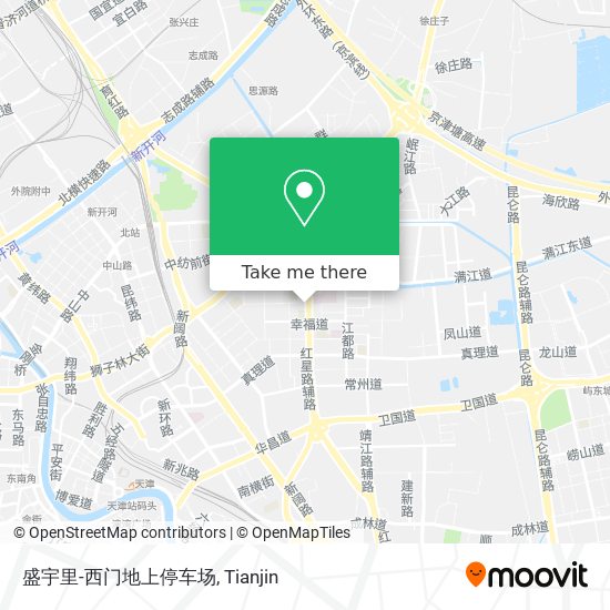 盛宇里-西门地上停车场 map