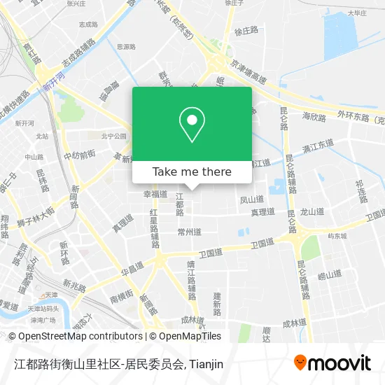 江都路街衡山里社区-居民委员会 map