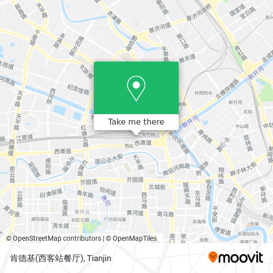 肯德基(西客站餐厅) map