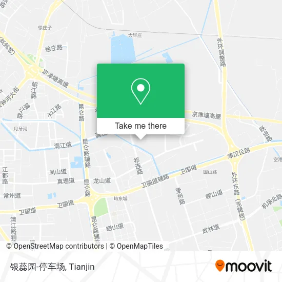 银蕊园-停车场 map
