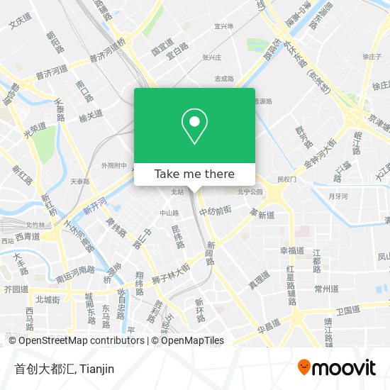 首创大都汇 map
