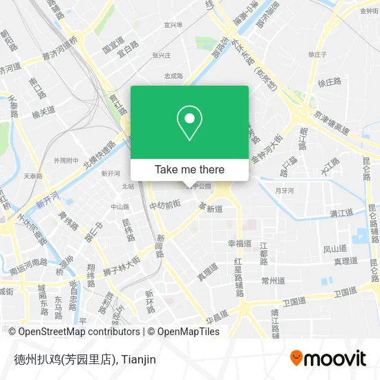 德州扒鸡(芳园里店) map
