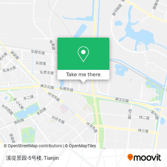 溪堤景园-5号楼 map