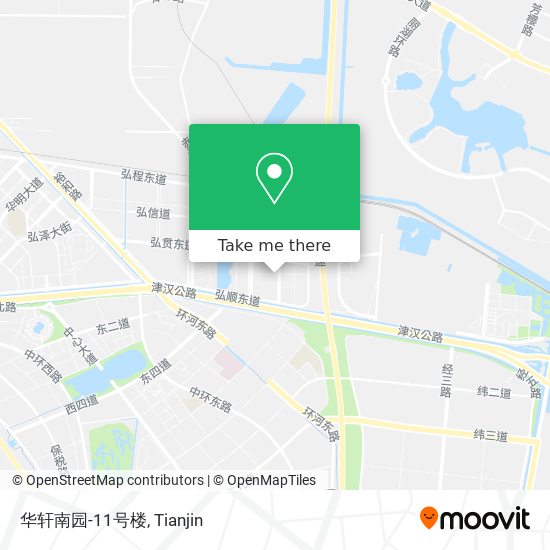 华轩南园-11号楼 map