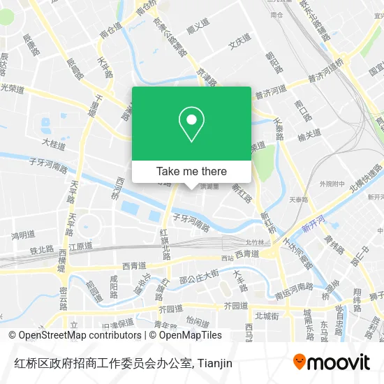 红桥区政府招商工作委员会办公室 map