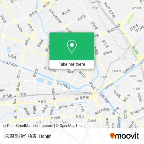 宏源熏鸡炸鸡店 map