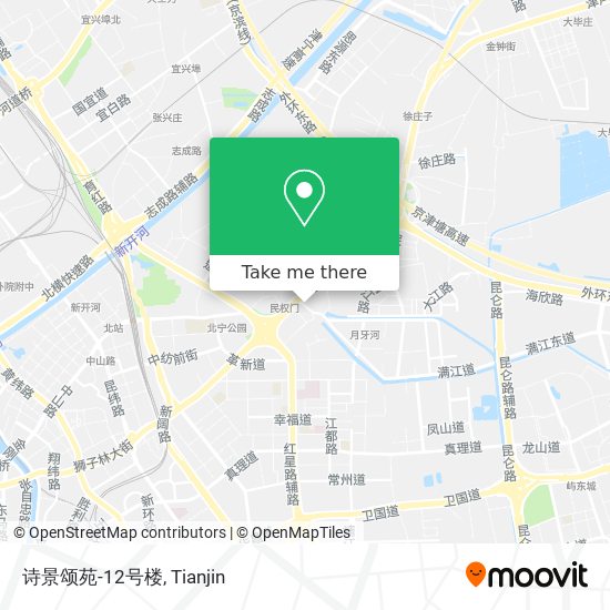 诗景颂苑-12号楼 map