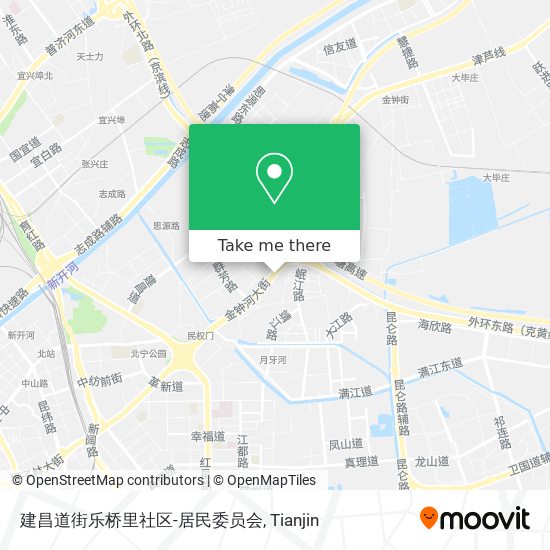 建昌道街乐桥里社区-居民委员会 map