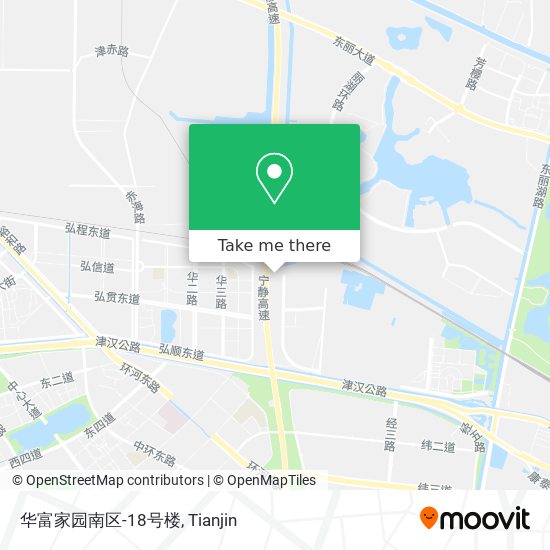 华富家园南区-18号楼 map