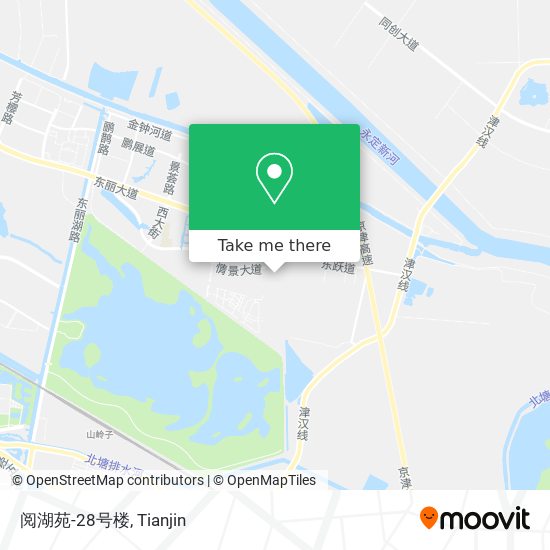 阅湖苑-28号楼 map