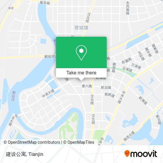 建设公寓 map