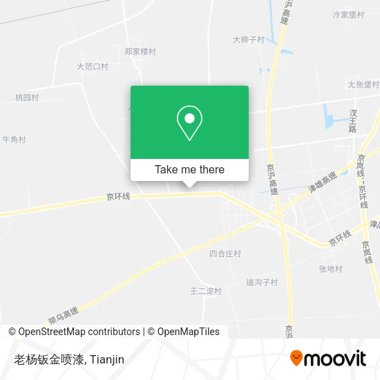 老杨钣金喷漆 map