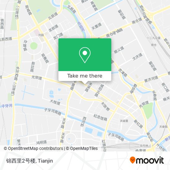 锦西里2号楼 map
