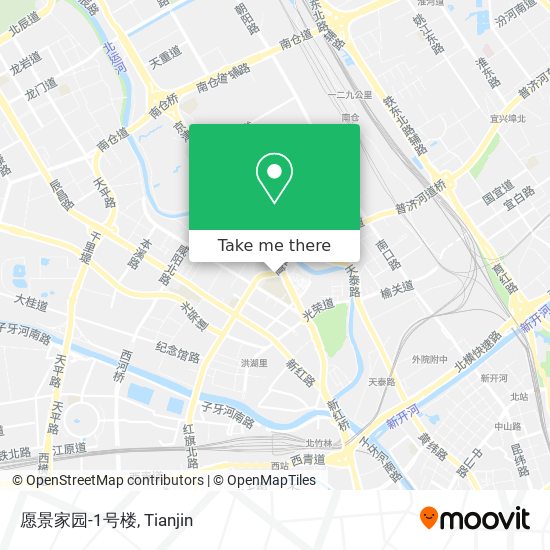 愿景家园-1号楼 map