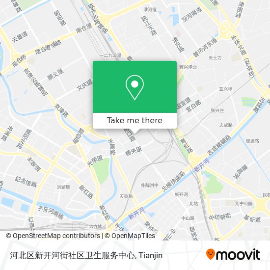 河北区新开河街社区卫生服务中心 map