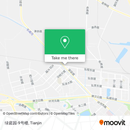 绿庭园-9号楼 map