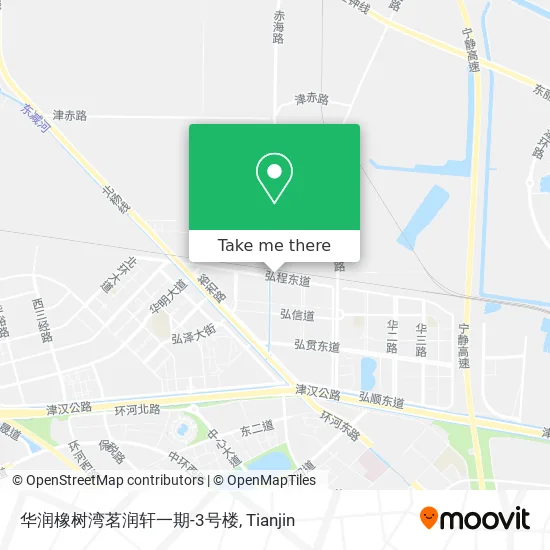华润橡树湾茗润轩一期-3号楼 map