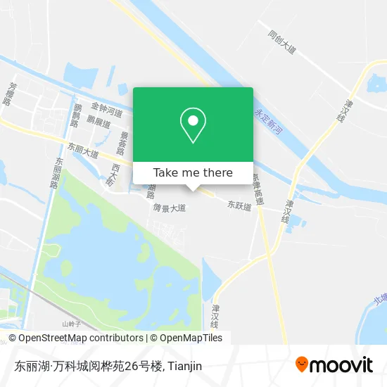 东丽湖·万科城阅桦苑26号楼 map