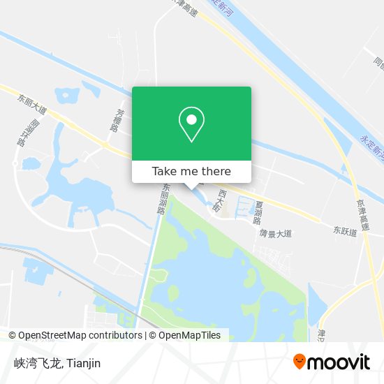 峡湾飞龙 map