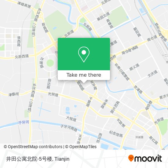 井田公寓北院-5号楼 map