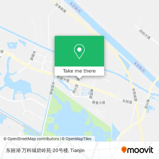东丽湖·万科城碧岭苑-20号楼 map