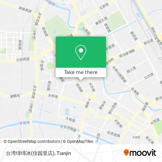 台湾绵绵冰(佳园里店) map
