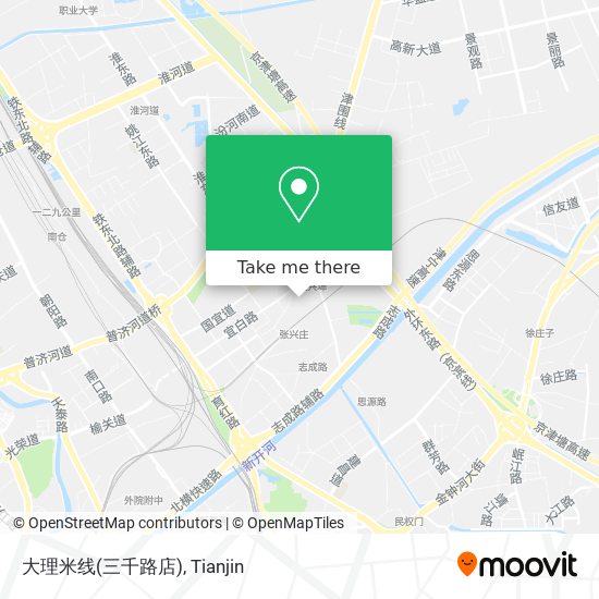 大理米线(三千路店) map