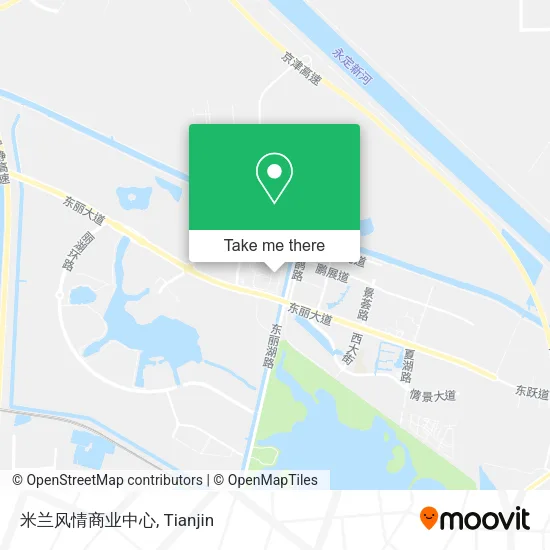 米兰风情商业中心 map