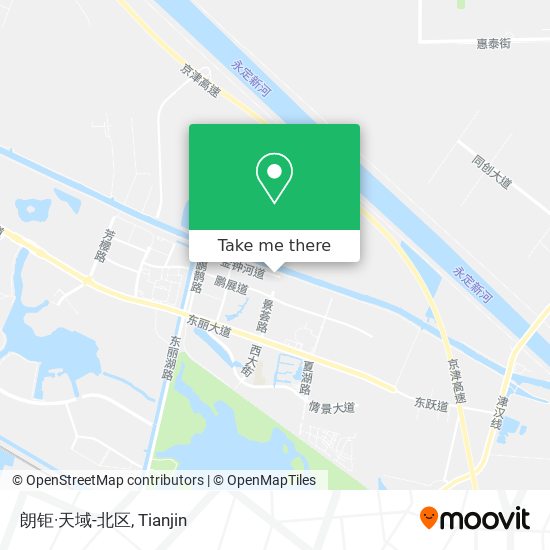 朗钜·天域-北区 map
