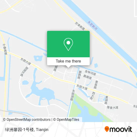 绿洲馨园-1号楼 map