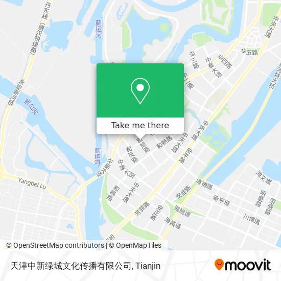 天津中新绿城文化传播有限公司 map