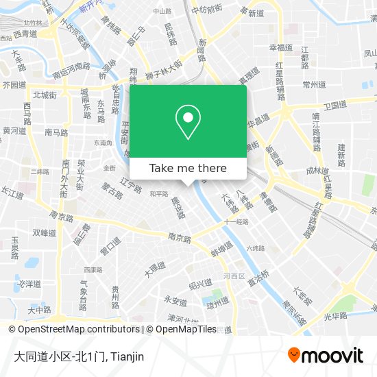 大同道小区-北1门 map